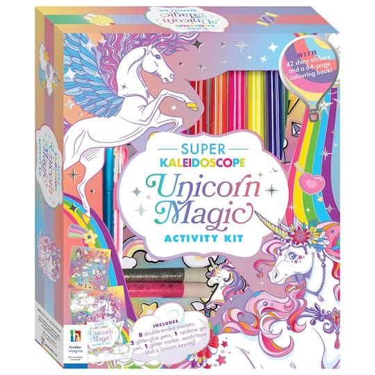 Hinkler Super Kaleidoscope Unicorn Magic Activity Kit